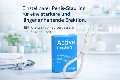 Einstellbarer Penis-Stauring - Active LoopRing