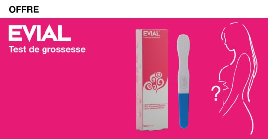 Evial  tests de grossesse